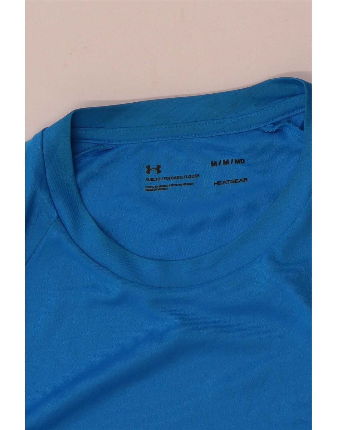 Męska koszulka z krótkim rękawem Under Armour o regularnym kroju, kolor średni niebieski