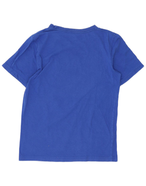 Jordan Boys κανονικό γραφικό T-shirt Top 12-13 ετών Blue Sports