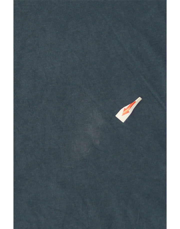 Quiksilver Mens Regular Fit Graphic T-Shirt Top Medium Navy Blue