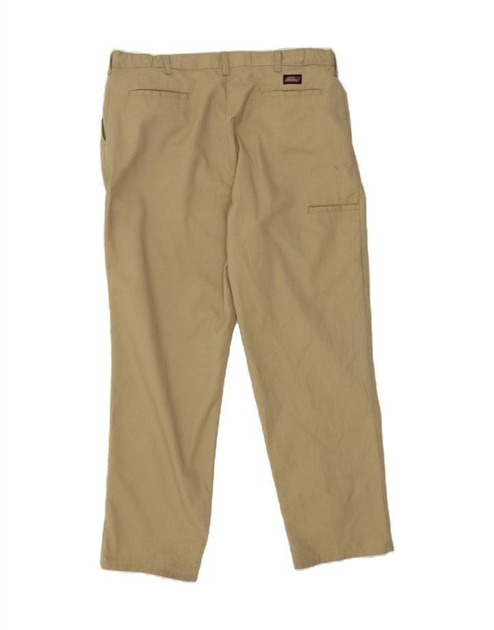DICKIES Mens Pegged Chino Trousers W40 L32  Beige Polyester Vintage Dickies and Second-Hand Dickies from Messina Hembry 