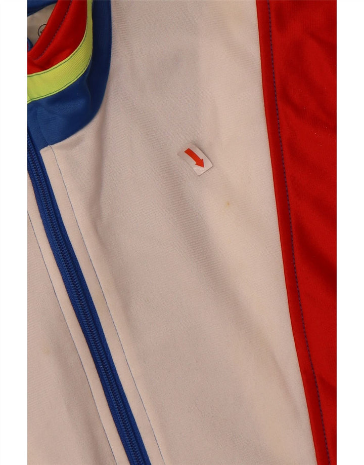 VINTAGE Boys Tracksuit Top Jacket 15-16 Years Multicoloured Colourblock Vintage Vintage and Second-Hand Vintage from Messina Hembry 