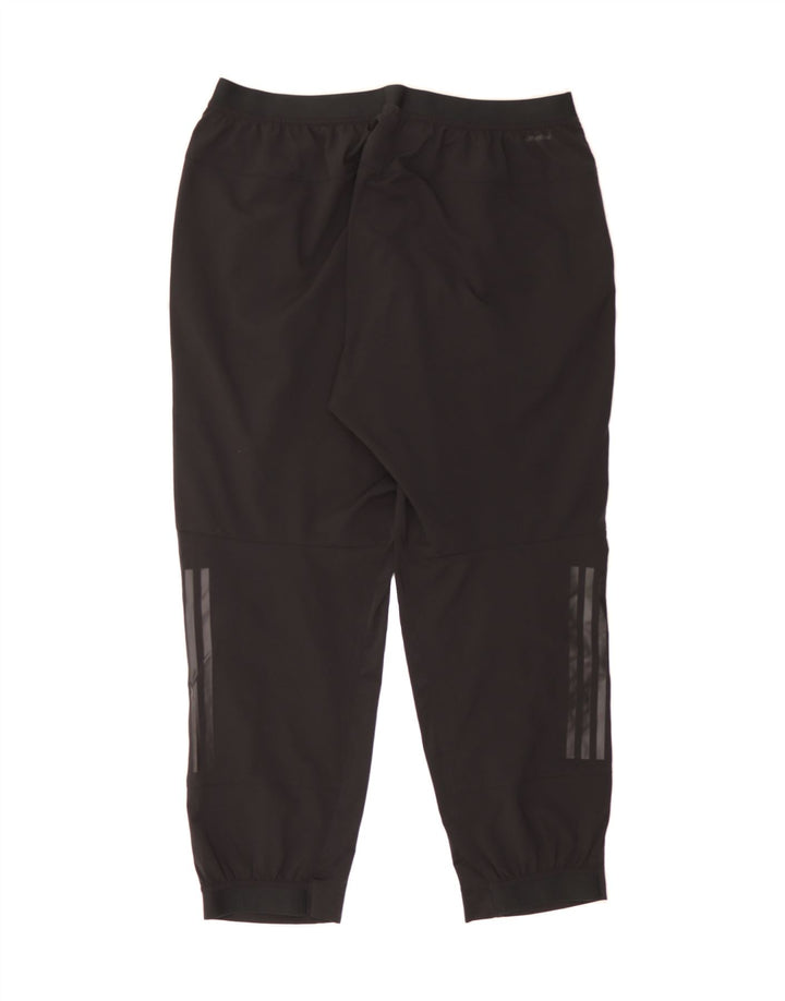ADIDAS Mens Tracksuit Trousers XL  Black Polyester Vintage Adidas and Second-Hand Adidas from Messina Hembry 