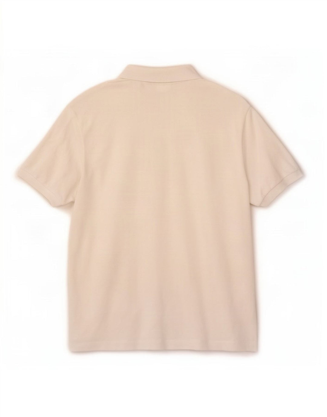 Lacoste Mens Polo Shirt Size 3 Small White Cotton