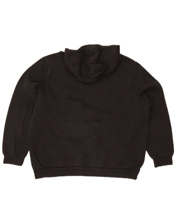 Puma Sudadera con capucha gráfica para hombre XL Negro