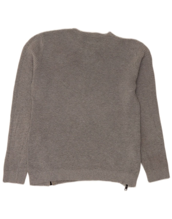 Zara Boys Crew Neck Jumper Sweater 11-12 Years Grey