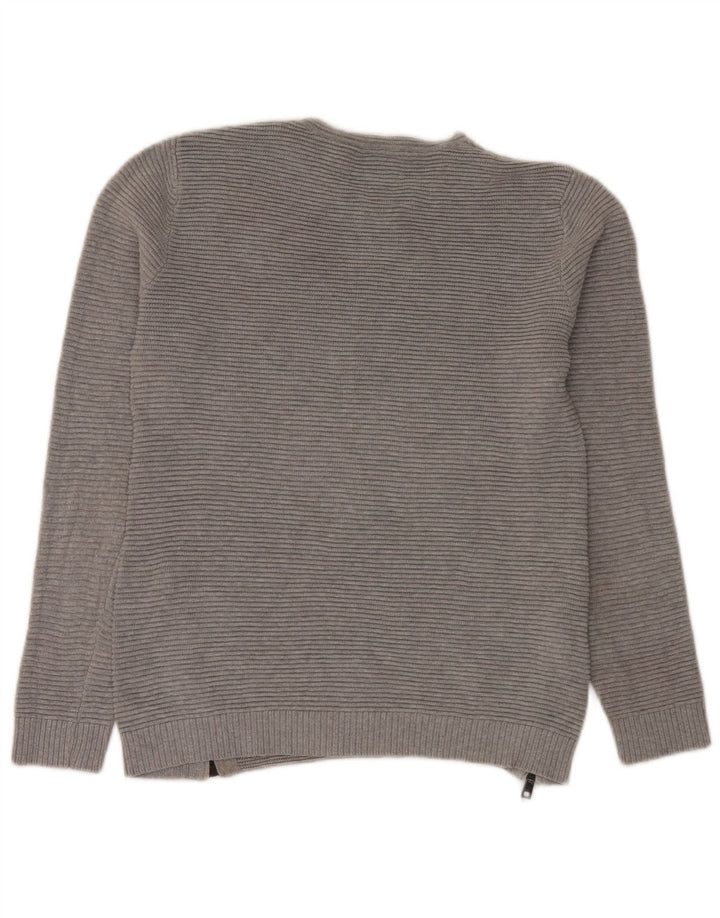 Zara Boys Crew Neck Jumper Sweater 11-12 Years Grey