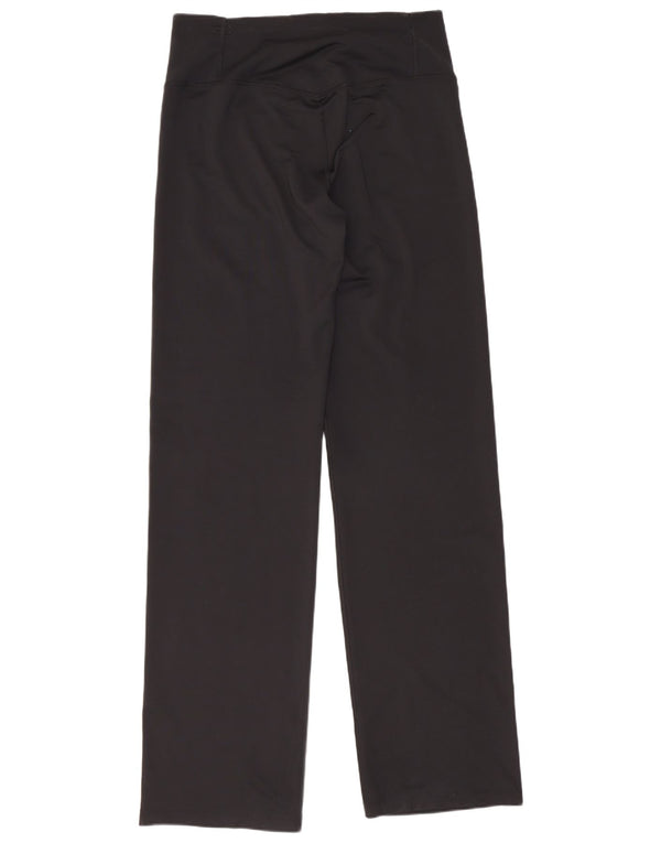Nike Damen Dri Fit Leggings UK 14 Large Schwarz Polyester