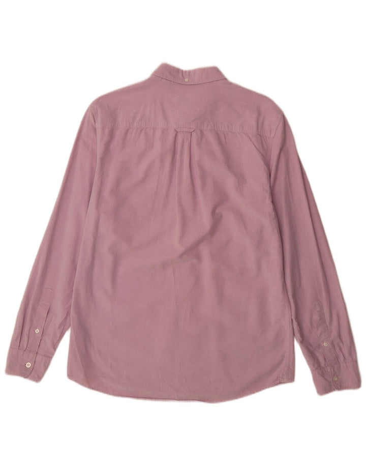 Jack Wills Mens Classic Fit Shirt Medium Pink Cotton