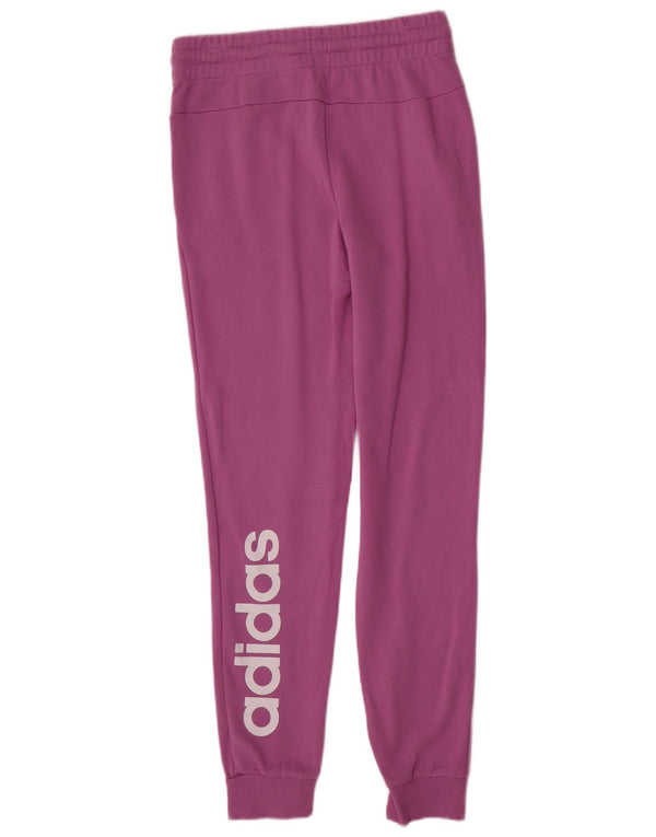 ADIDAS Pantalon de survêtement graphique pour femme UK 8/10 Small Violet