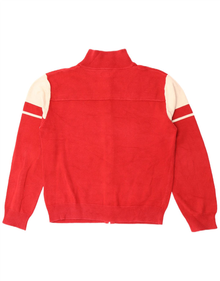 Levi's Mens Cardigan Sweater XL Red Colourblock