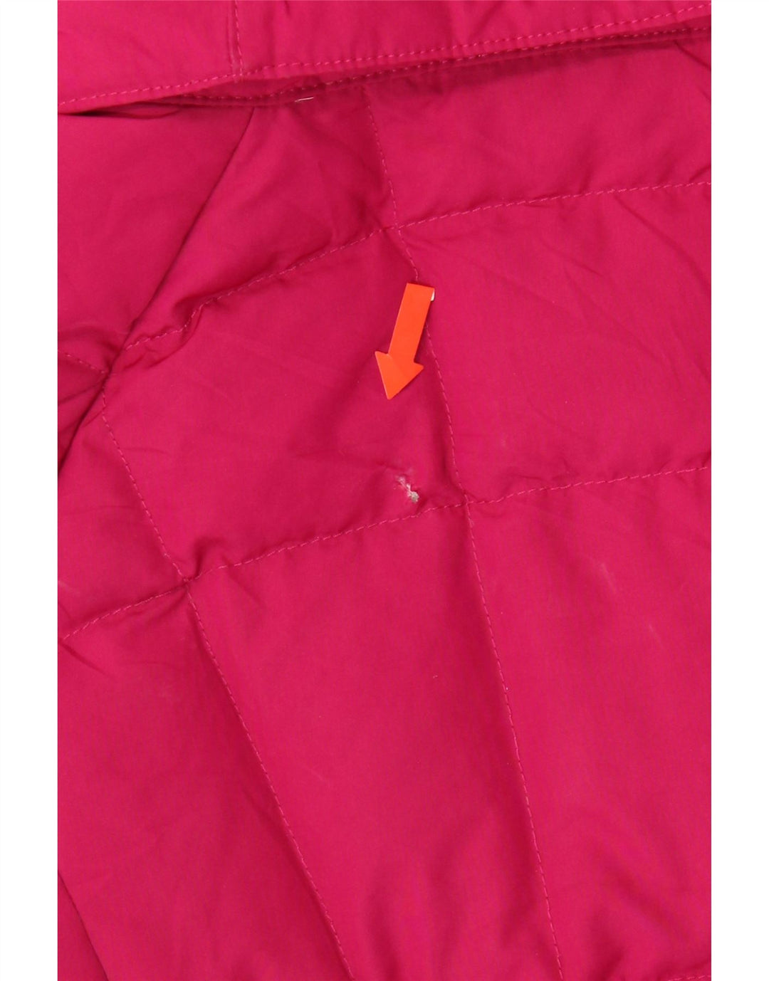 THE NORTH FACE Womens Hooded Padded Jacket UK 14 Medium Pink Polyester Vintage The North Face and Second-Hand The North Face from Messina Hembry 