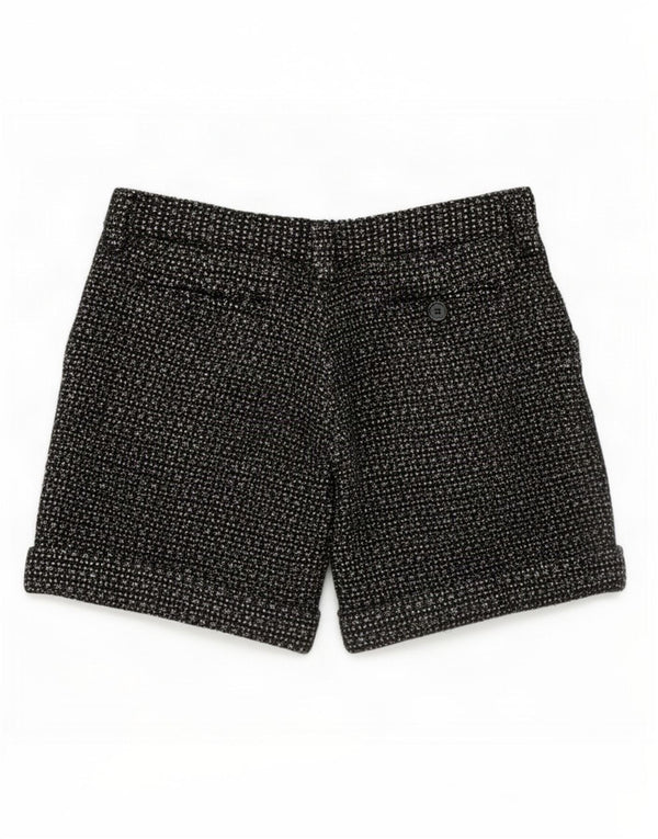 Dolce & Gabbana Womens Casual Shorts IT 40 Small W26 Black Flecked