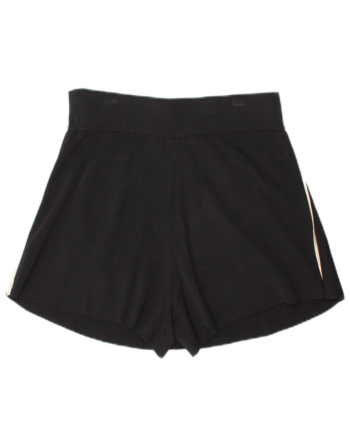 ZARA Womens Skort UK 12 Medium  Black Viscose