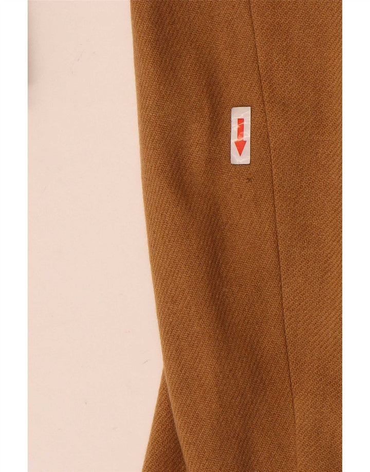 Giacca blazer da uomo a 3 bottoni Hugo Boss UK 42 XL Beige Lana