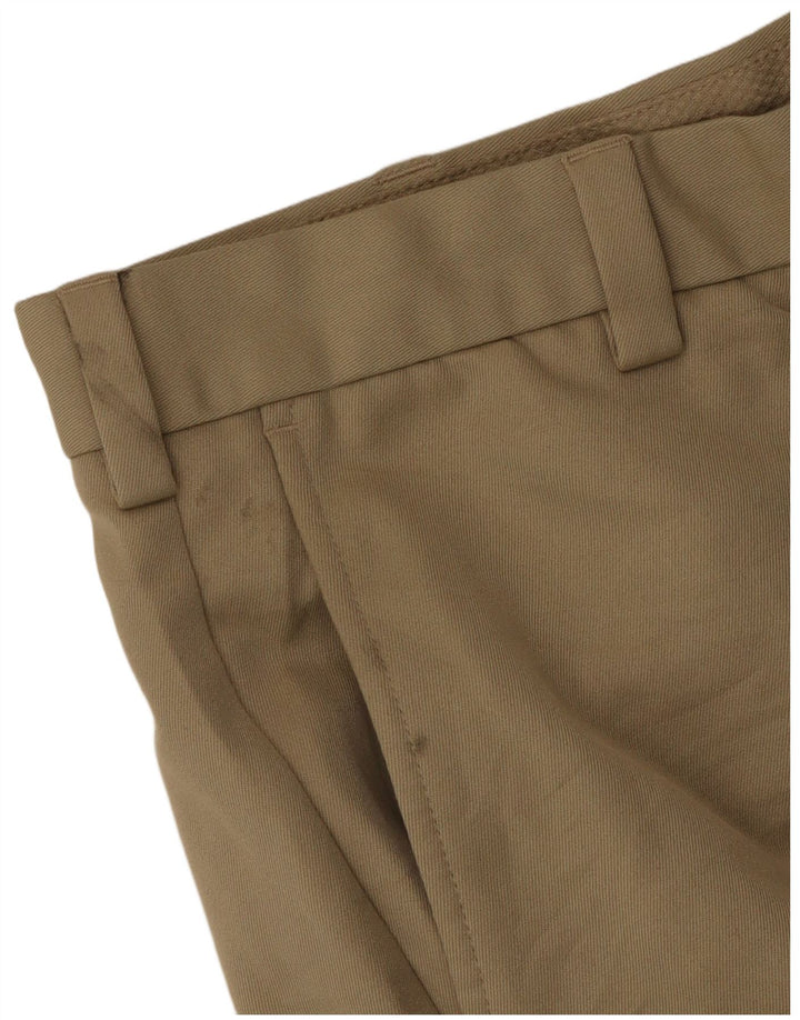 Izod Herre Golf Straight Suit Bukser W36 L32 Beige Polyester