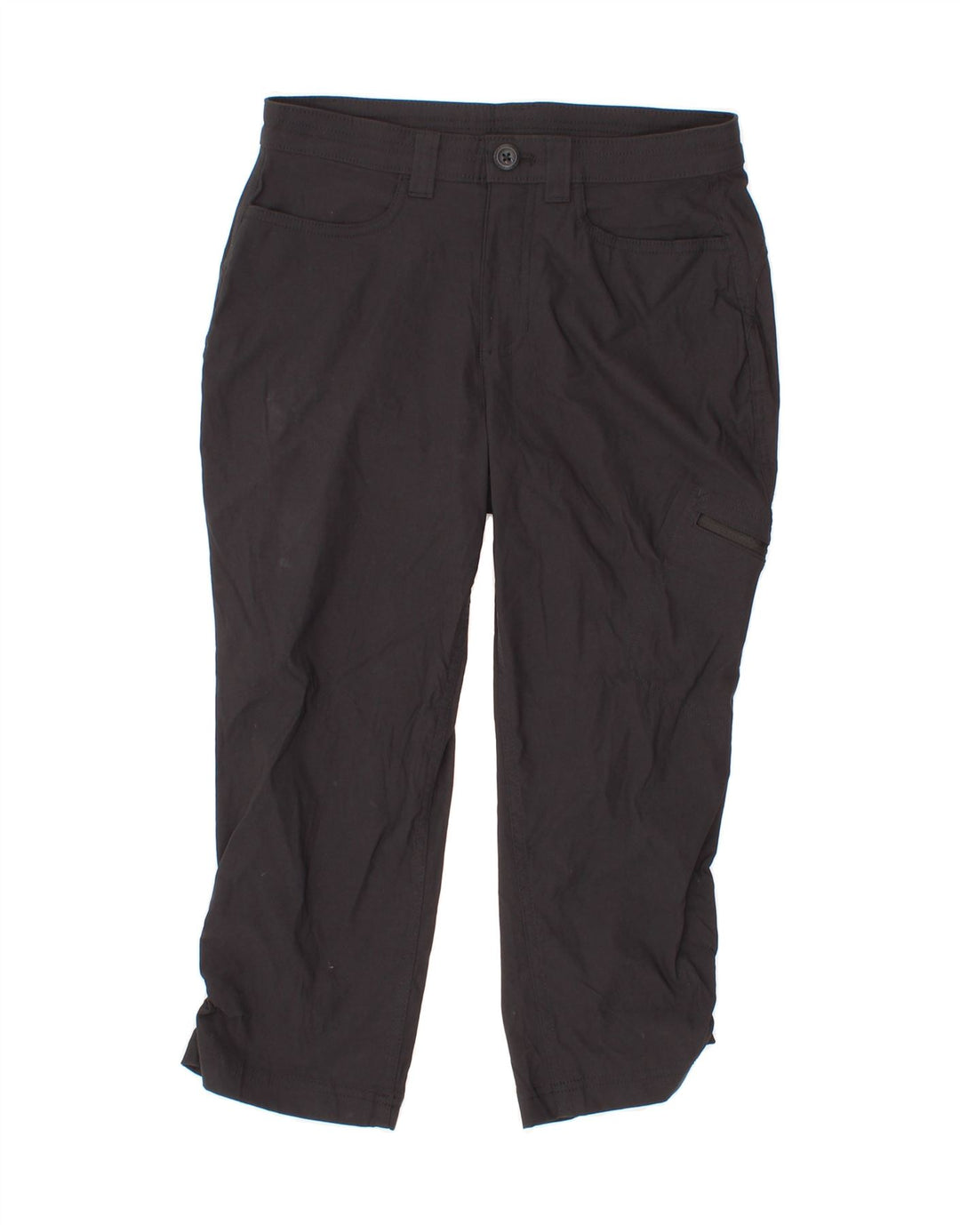 EDDIE BAUER Womens Straight Capri Trousers US 6 Medium W30 L20 Black Vintage Eddie Bauer and Second-Hand Eddie Bauer from Messina Hembry 