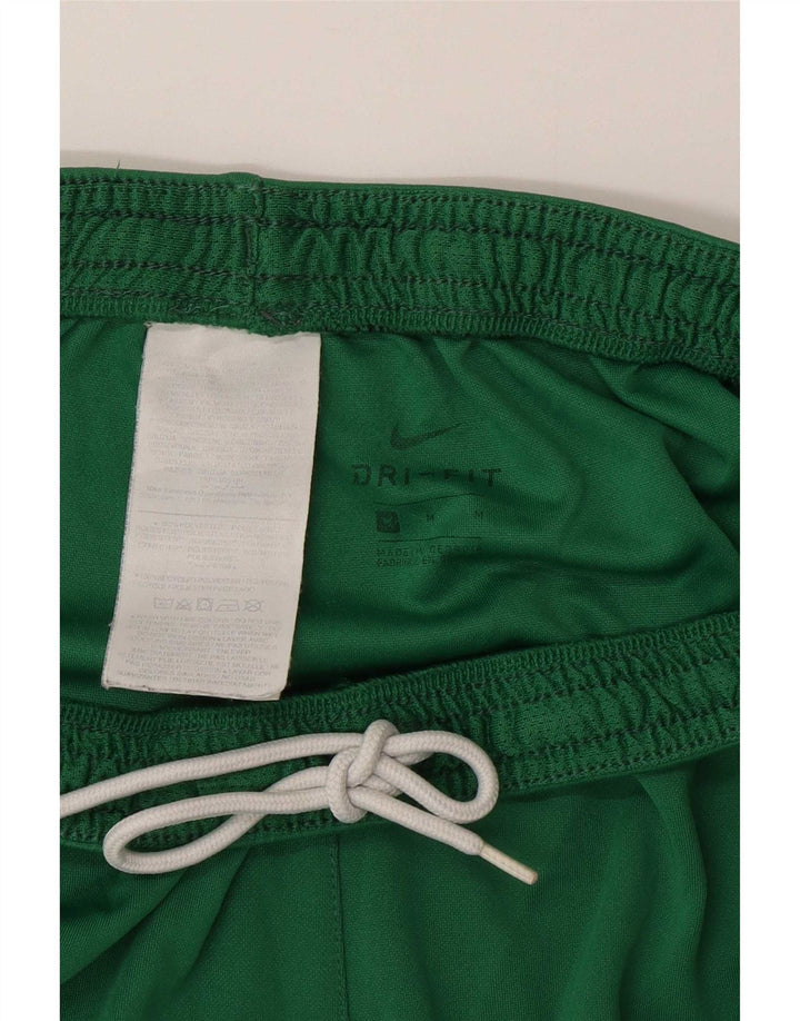 Pantaloncini sportivi Nike Dri Fit da uomo in poliestere verde medio