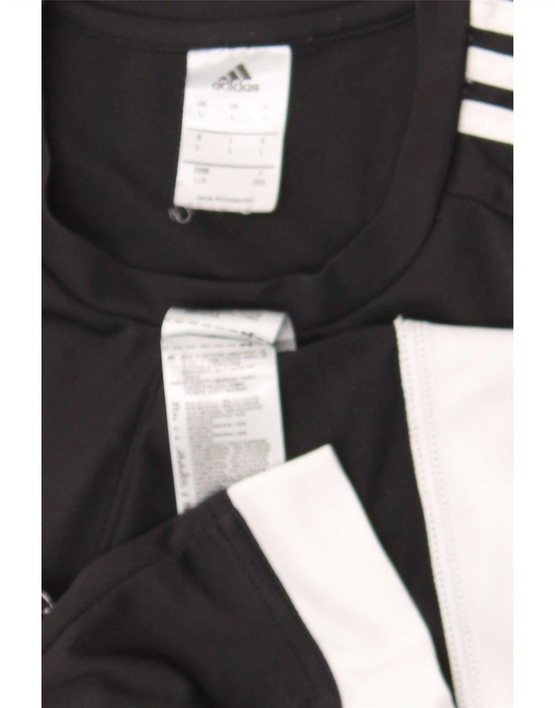 Maglietta Adidas da uomo Top Large in poliestere nero