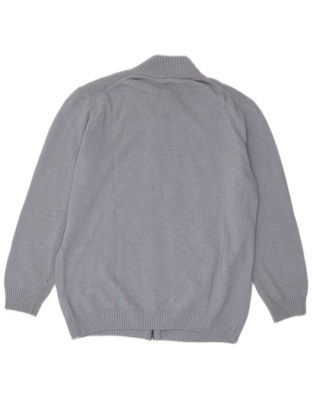 MARLBORO CLASSICS Mens Cardigan Sweater 2XL Blue Wool