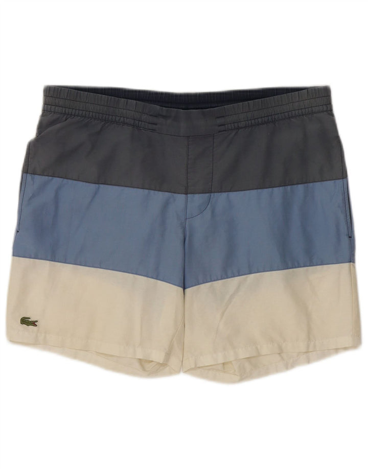 Lacoste Badeshorts til mænd Medium Flerfarvet Colourblock Bomuld