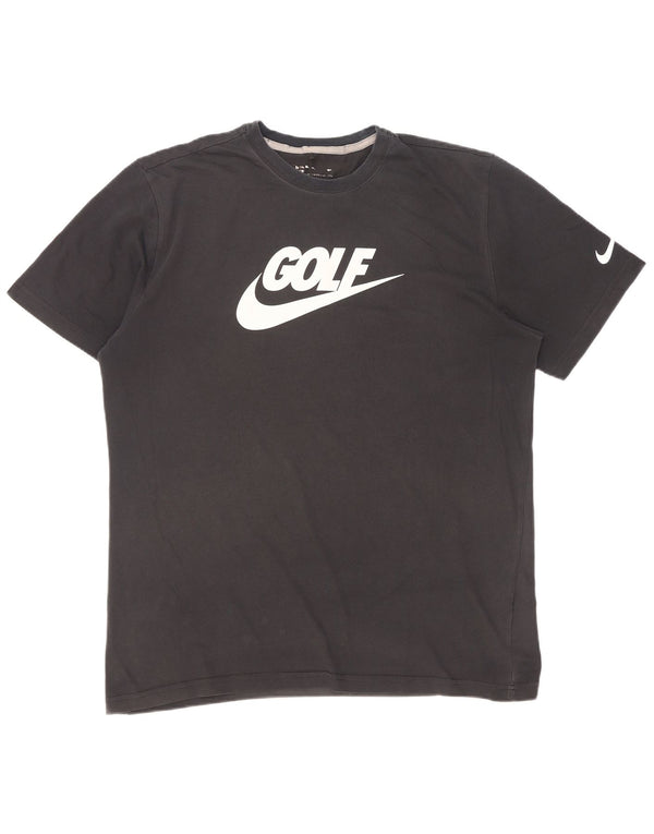 Nike Mens Graphic T-Shirt Top Large Black