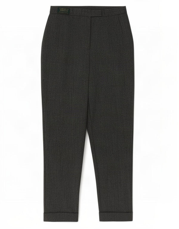 Marks & Spencer Kvinder Højtaljede Suit Bukser UK 14 Large W28 L27 Grå