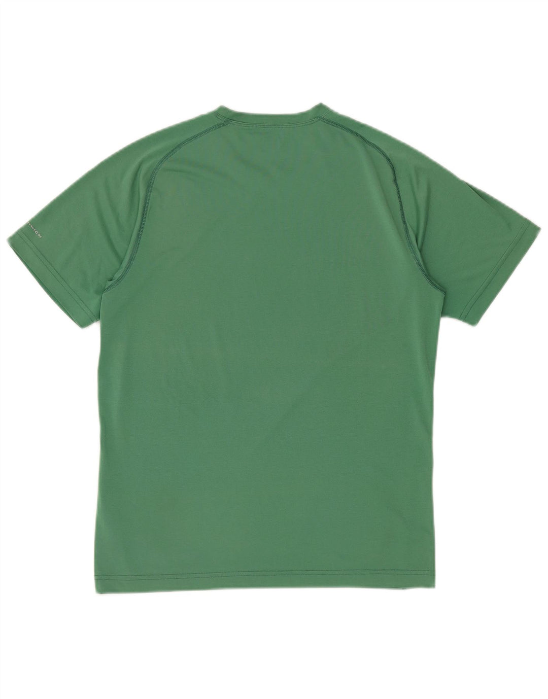 T-shirt Omni-Wick da uomo COLUMBIA Top in poliestere verde medio