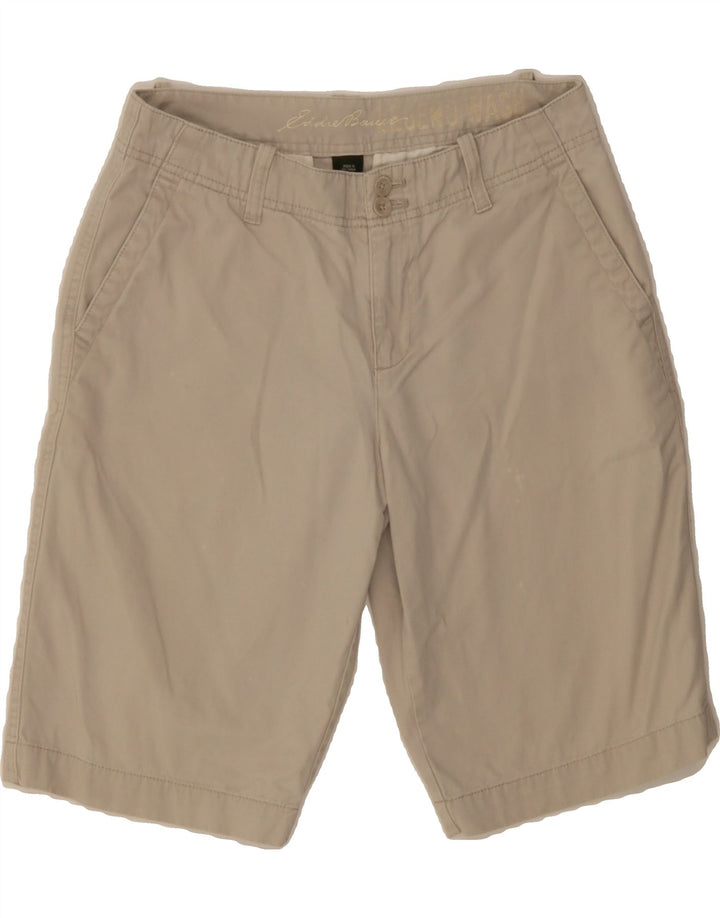 EDDIE BAUER Womens Chino Shorts US 6 Medium W28 Beige Cotton Vintage Eddie Bauer and Second-Hand Eddie Bauer from Messina Hembry 