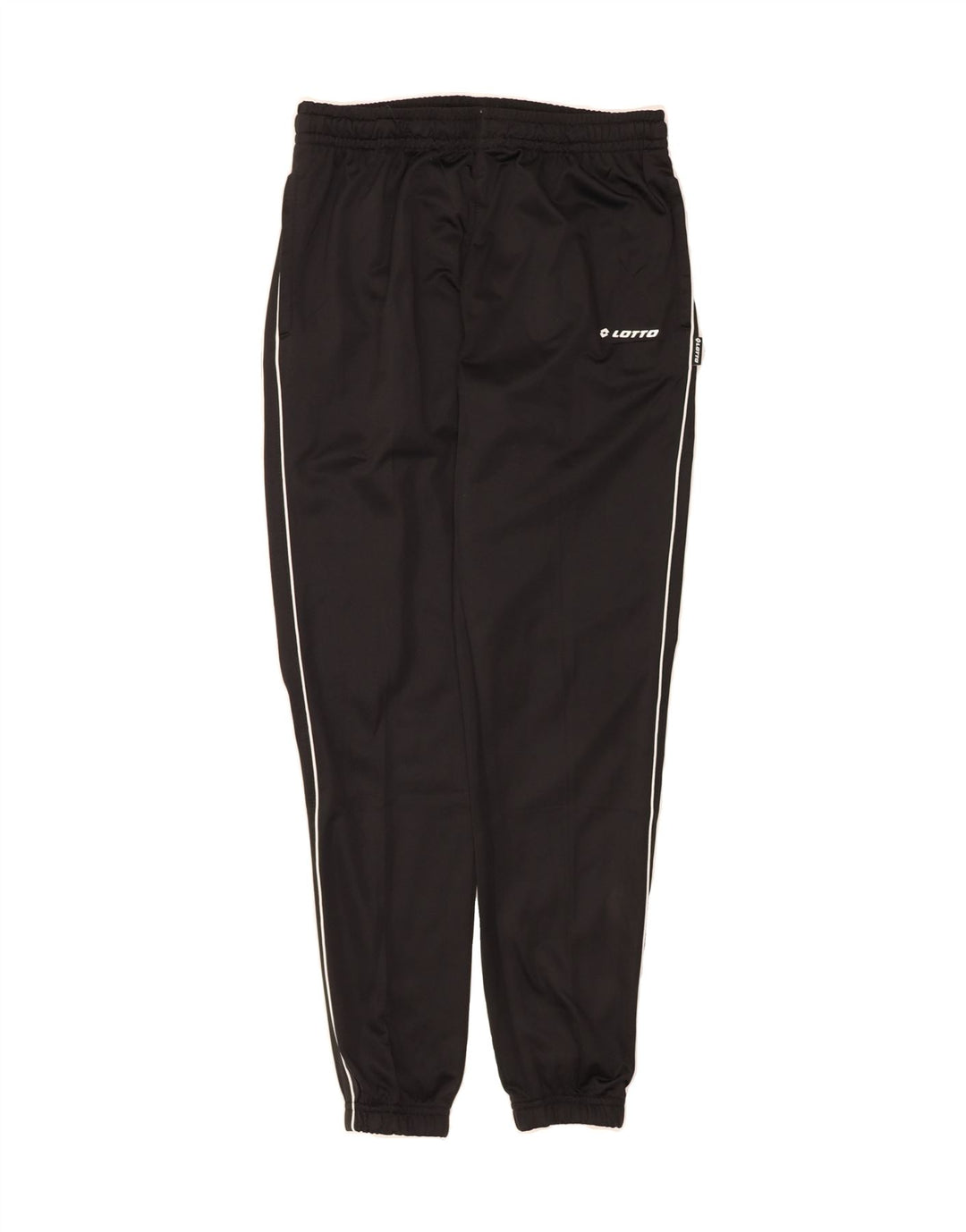 LOTTO Mens Tracksuit Trousers Joggers Large  Black Polyester Vintage Lotto and Second-Hand Lotto from Messina Hembry 