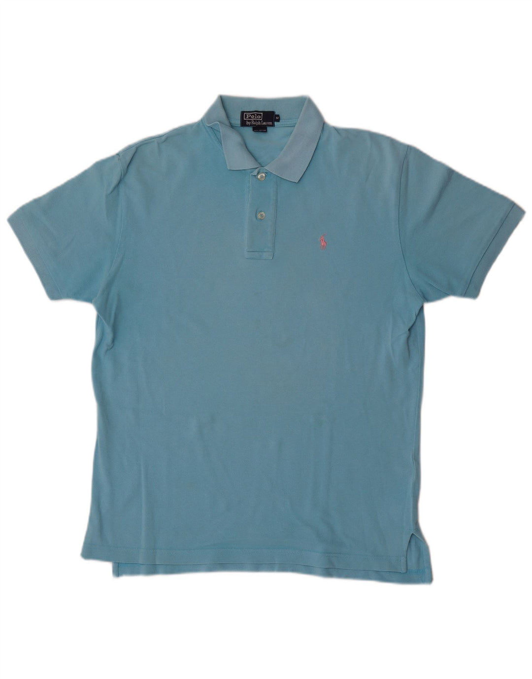 Polo Ralph Lauren Mens Shirt Medium Blue Cotton