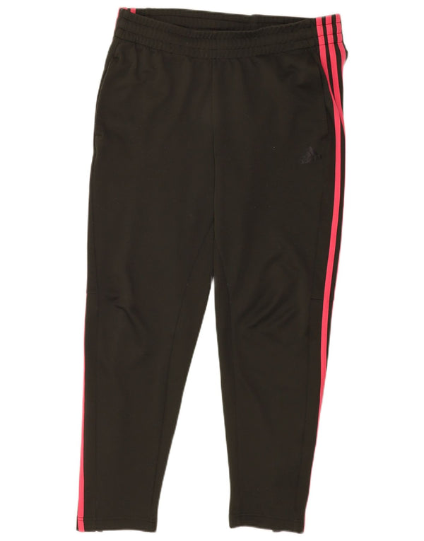 Adidas Womens Tracksuit Trousers UK 16/18 Large Black Polyester