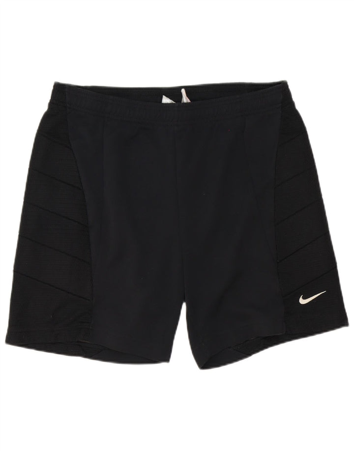 Pantaloni scurți sport Nike pentru bărbați, mari, negru, poliester