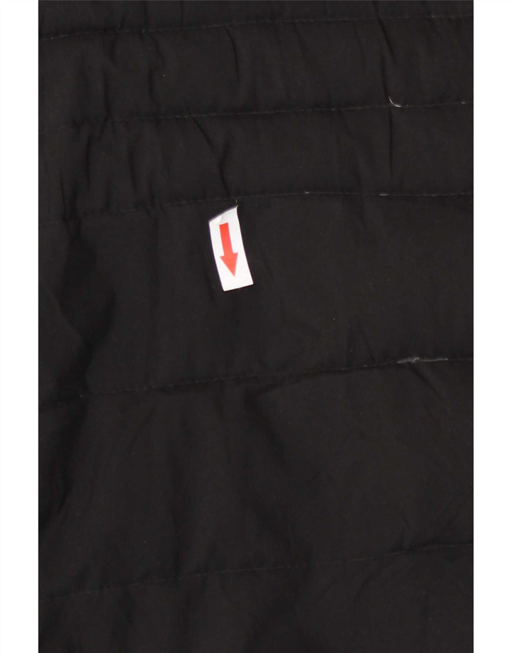 Massimo Dutti Chaqueta Acolchada Mujer UK 40 Small Poliéster Negro