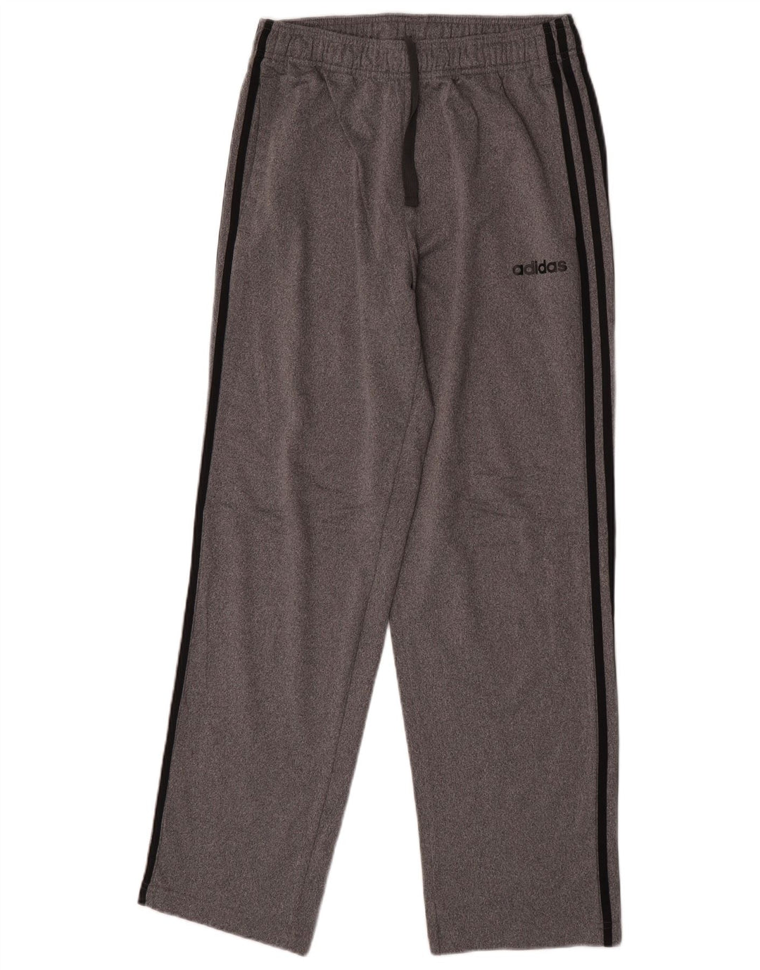 Adidas Mens Tracksuit Trousers Medium Grey Polyester