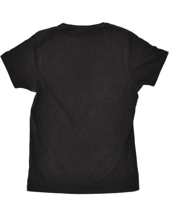 JACK & JONES Mens Slim Graphic T-Shirt Top Large Black Cotton | Vintage Jack & Jones | Thrift | Second-Hand Jack & Jones | Used Clothing | Messina Hembry 