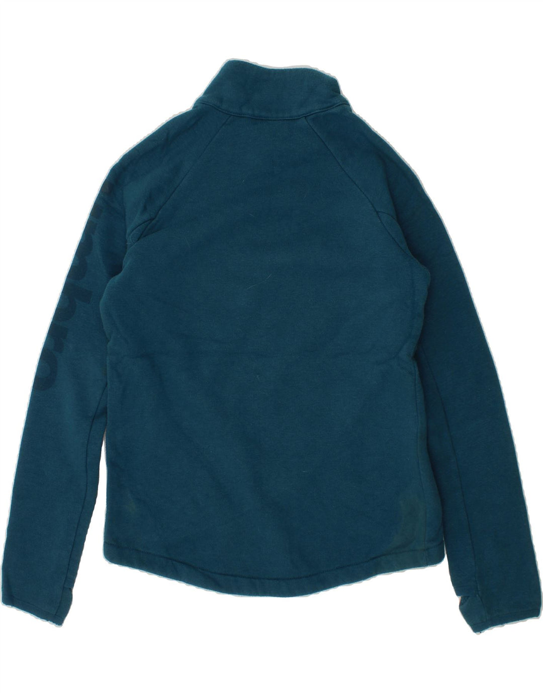 UMBRO Girls Sweatshirt Jumper 7-8 Years Medium Blue Cotton Vintage Umbro and Second-Hand Umbro from Messina Hembry 