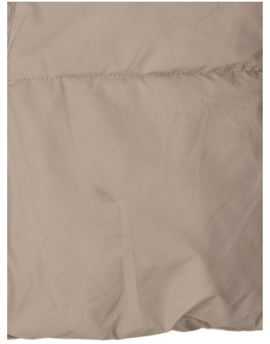 Zara Womens Hooded Padded Jacket UK 16 Large White Polyester