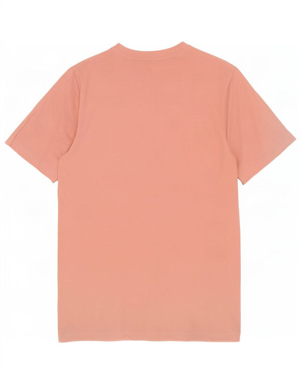 Jack & Jones T-Shirt Graphique Homme Rose Moyen Coton