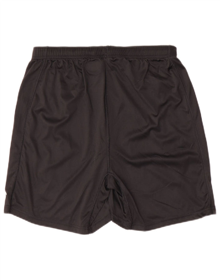 Kappa Short de Sport Graphique Homme Noir Moyen Polyester