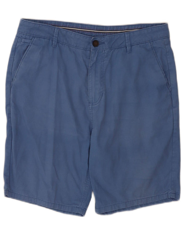Crew Clothing Pantaloncini chino da uomo W34 Large in cotone blu