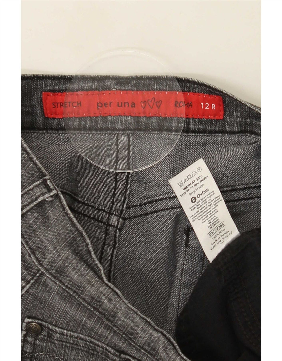 Jeans Marks & Spencer Per Una Bootcut da donna UK 12 Medio W30 L30 Grigio