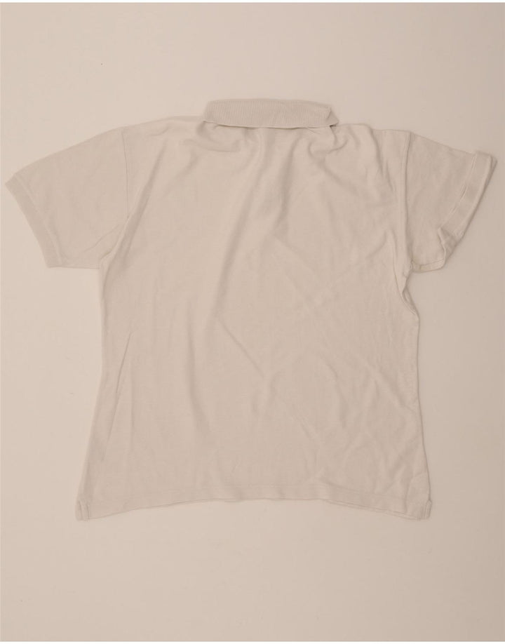 FILA Mens Polo Shirt IT 54 XL White Vintage Fila and Second-Hand Fila from Messina Hembry 