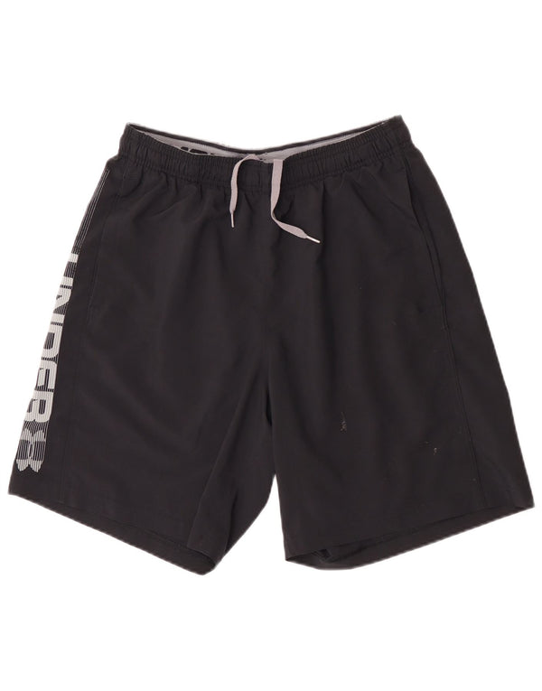 Under Armour Herren Heat Gear Graphic Sportshorts Medium Schwarz