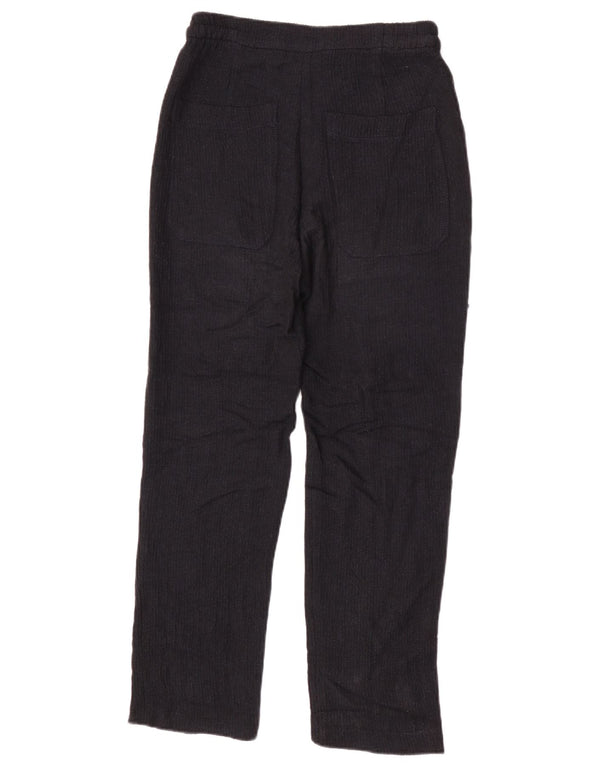 Женские прямые повседневные брюки Zara XS W24 L28, черные