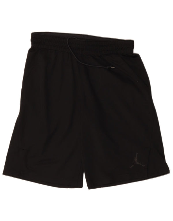 Pantaloncini sportivi Jordan Dri Fit Graphic da uomo, poliestere nero medio