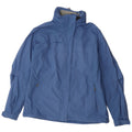 Jaqueta de chuva feminina com capuz Mammut UK 16 grande azul