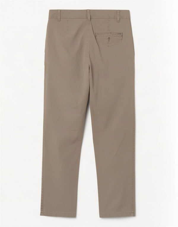 Marks & Spencer Pantalones chinos rectos para mujer UK 10 Small W30 L26 Gris