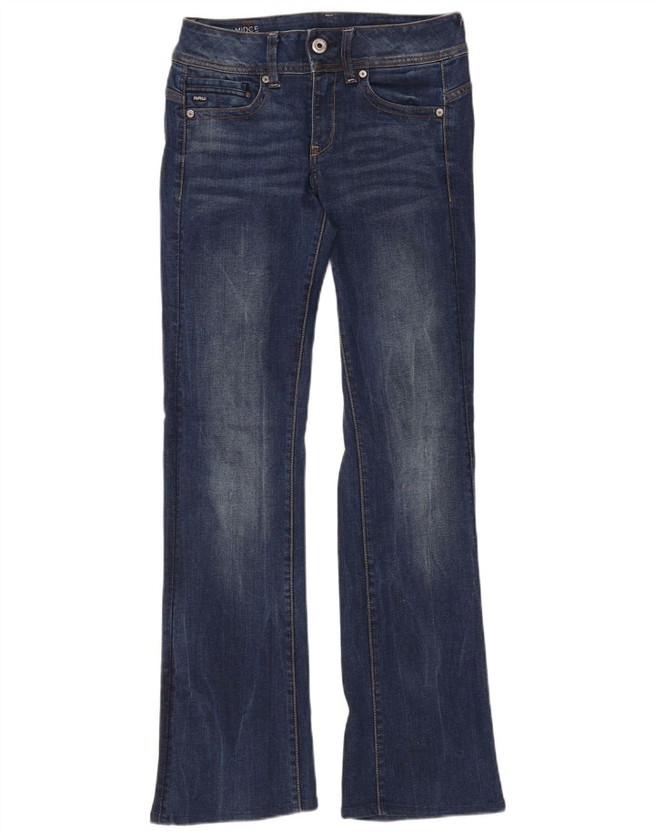 G-Star Dame Midge Bootcut Jeans W28 L32 Blå Bomuld