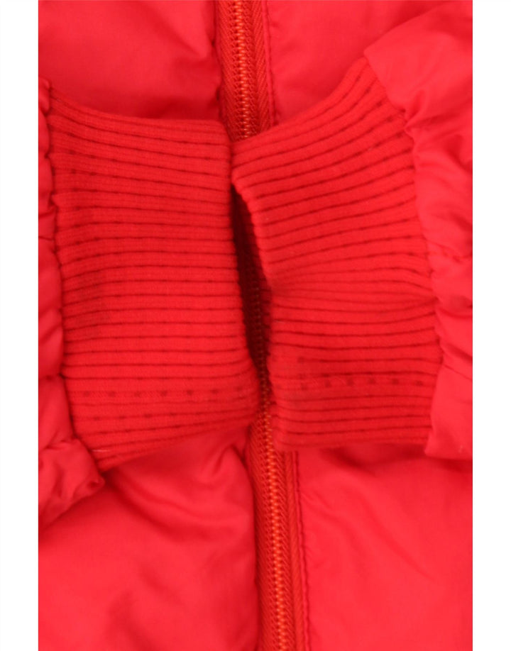 COLMAR Womens Padded Jacket UK 14 Medium Red