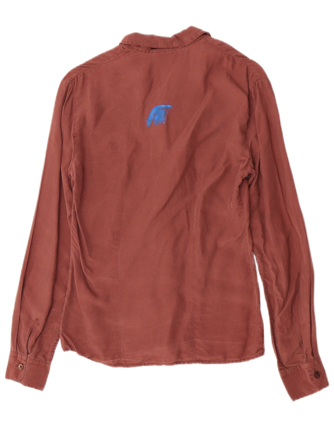 Trussardi Womens Shirt IT 42 Medium Brown